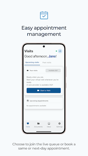 QDoc Virtual Healthcare Screenshot 1