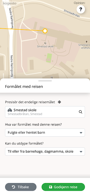 Reisevaner Screenshot 2