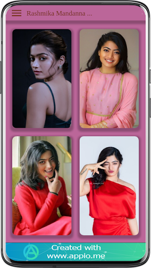 Rashmika Mandanna Hd Wallpaper Screenshot 0