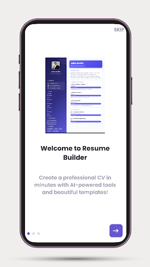 Resume Builder AI Pro – AI CV Screenshot 0
