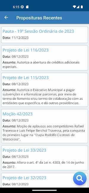 Câmara Municipal Dois Corregos Screenshot 1