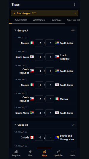 Tippster — WC Predictor 2026 Screenshot 3