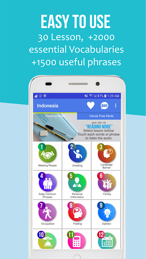 B2B Learn Bahasa Indonesia Screenshot 0