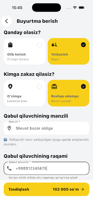 Shovot tezkor Screenshot 2