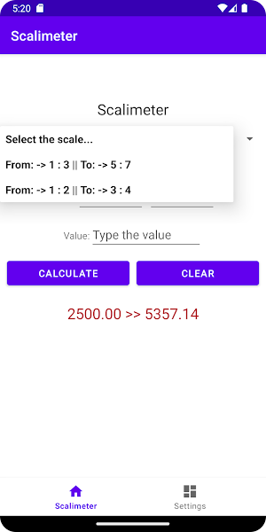 Scalimeter Screenshot 1