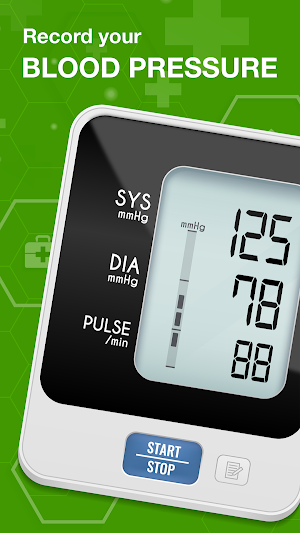 Bp monitor & blood oxygen app Screenshot 3