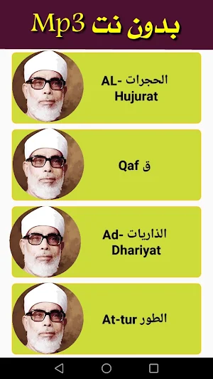 al hosari full quran offline Screenshot 0