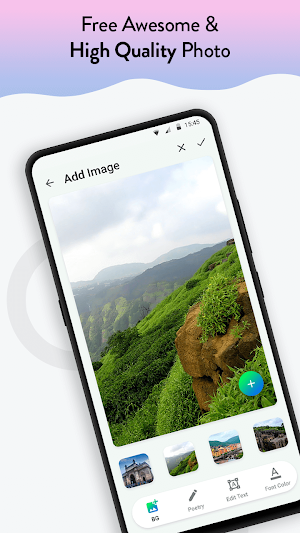 Write Marathi Text on photo Screenshot 2