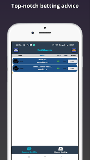 BetMaster: Mastered Tipster Screenshot 3