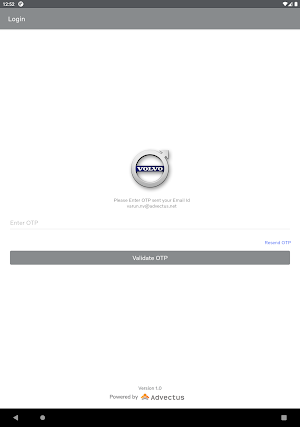 Volvo India Case Request Screenshot 1