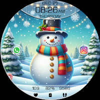 Key WF101 Happy Snowman Watch