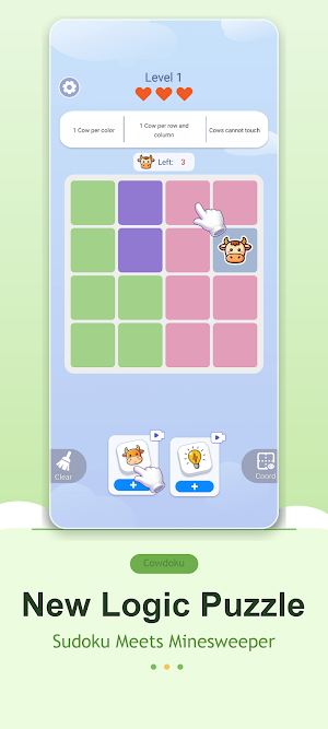 Cowdoku: Brain Puzzle Games Screenshot 1