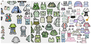 Toca Boca Clothes Ideas Screenshot 0