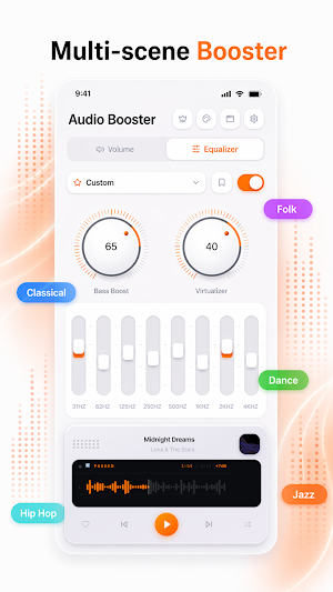 Volume Booster: Bass Equalizer Screenshot 3