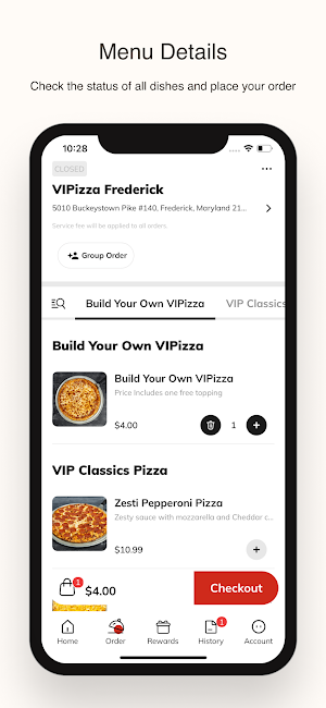 VIPizza MD Screenshot 1