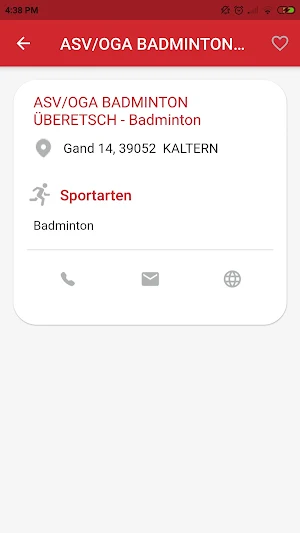 VSS Sportvereine Screenshot 2