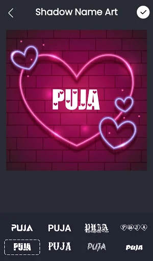 Shadow Name Art - Creative Editor & 3D Effects Screenshot 3