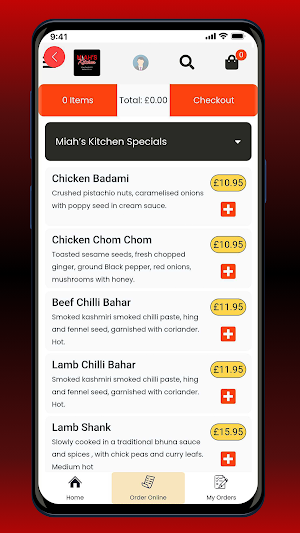 Miah's Kitchen Screenshot 2