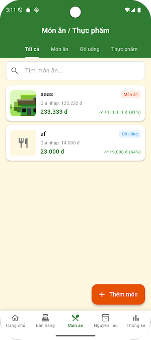 FoodTrade VN Screenshot 2