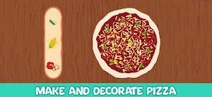 Pizza burger cooking fun games Screenshot 2