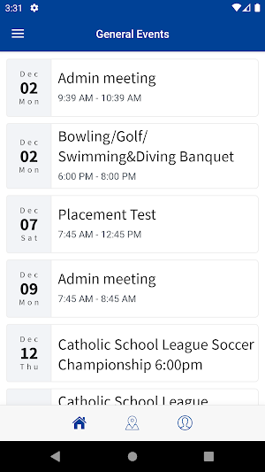 Cardinal Newman High School Screenshot 2