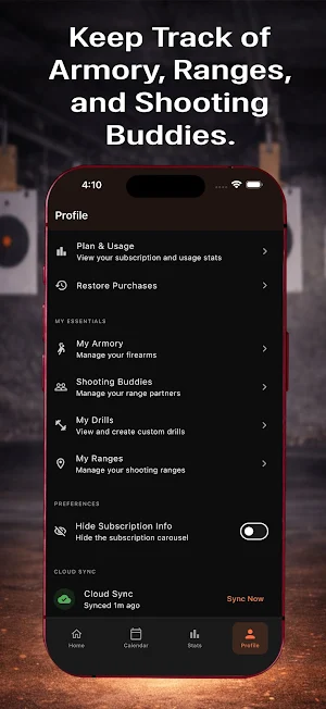 Zero Point - Range Log Screenshot 3
