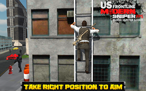 US Frontline Modern FPS Sniper Blood Hunter Shoot Screenshot 3