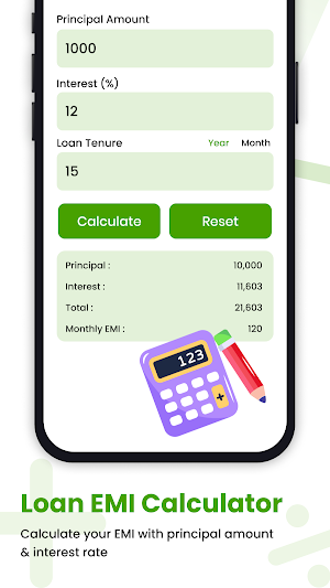 QuickLoan: EMI Repay Planner Screenshot 1