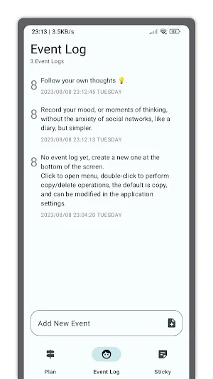 Weekly Task Planner Screenshot 1