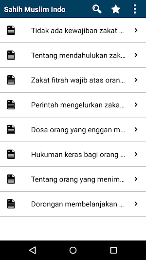 Sahih Muslim - Indonesia Screenshot 2