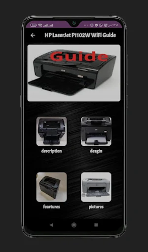 Canon PIXMA TR8550 Print Guide Screenshot 0