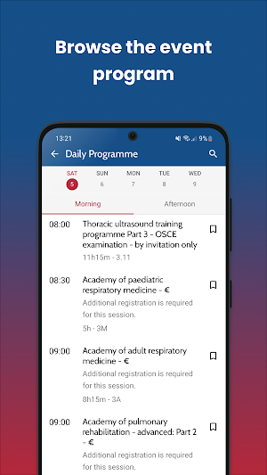 European Respiratory Society Screenshot 2