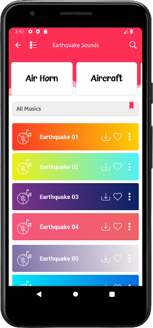 Earthquake Sounds Screenshot 1