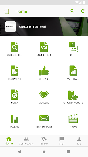 SteraMist | TSN Portal Screenshot 2