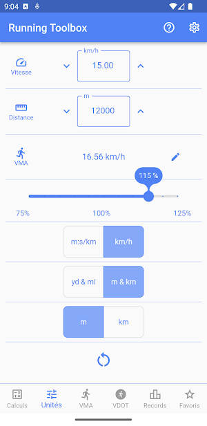 Running Toolbox: MAS, VDOT Screenshot 3