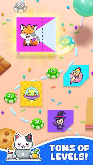 Fun Paper Fold: Folding Game Screenshot 3