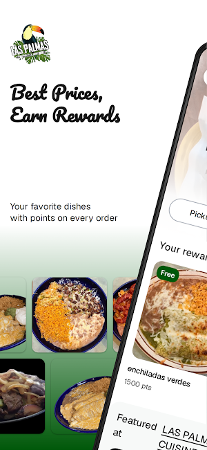 LAS PALMAS MEXICAN CUISINE Screenshot 0