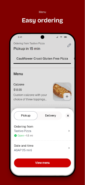 Tastivo Pizza Screenshot 2