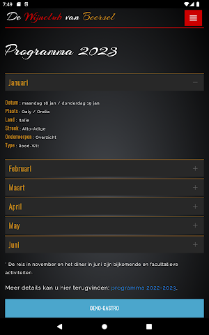 De Wijnclub van Beersel Screenshot 1