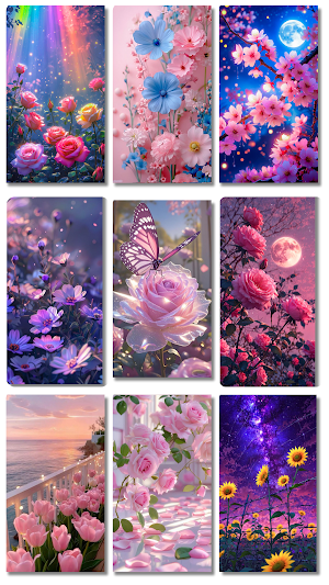 Flowers Live Wallpaper Screenshot 2