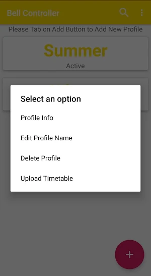 Automatic Bell Controller Screenshot 1