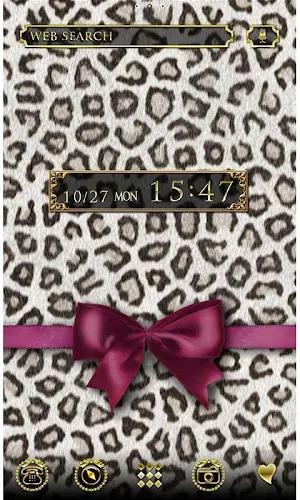 Fashion Theme Leopard & Ribbon Screenshot 0