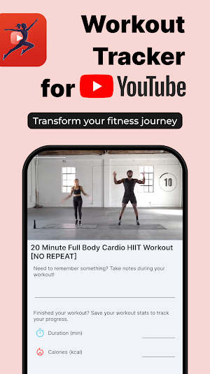 Workout Tracker for YouTube Screenshot 0