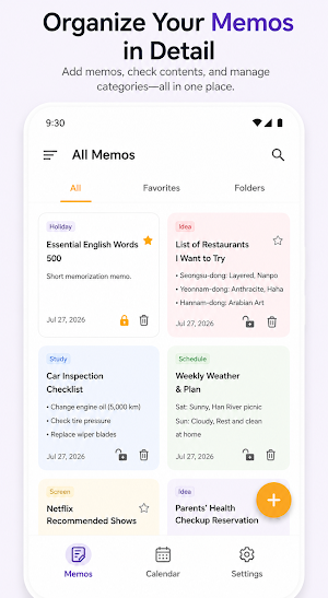 Memo Note: Notes & To-Do Screenshot 2