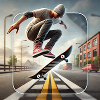 Downhill Skateboard Thrills