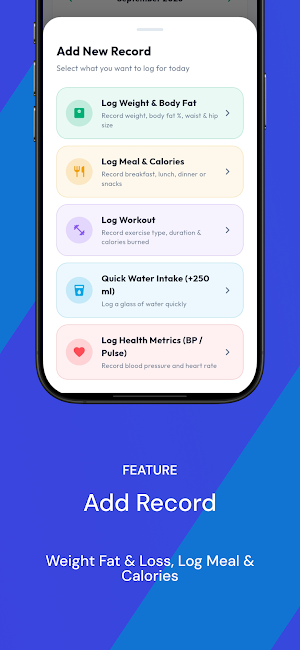 WeightMate: Weight Tracker Screenshot 1