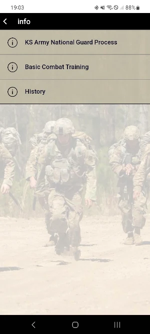Kansas Army National Guard Screenshot 2