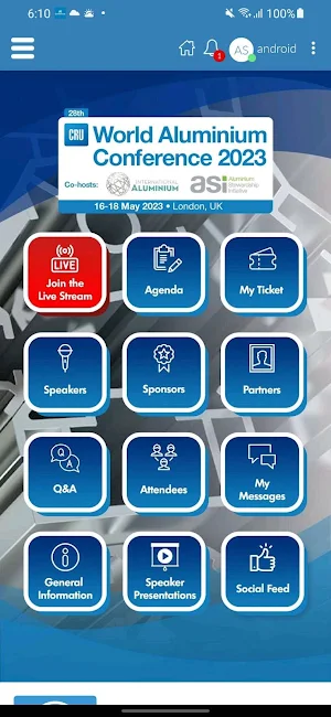 World Aluminium Conference 23 Screenshot 2