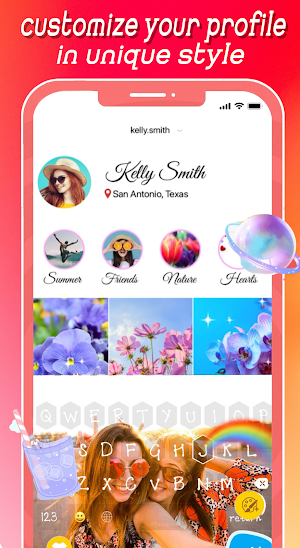 Fonts keyboard & Fancy text Screenshot 1