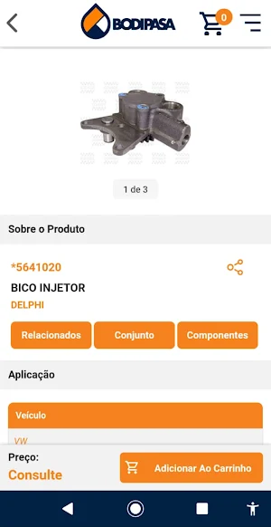 Catálogo de peças Bodipasa Screenshot 3